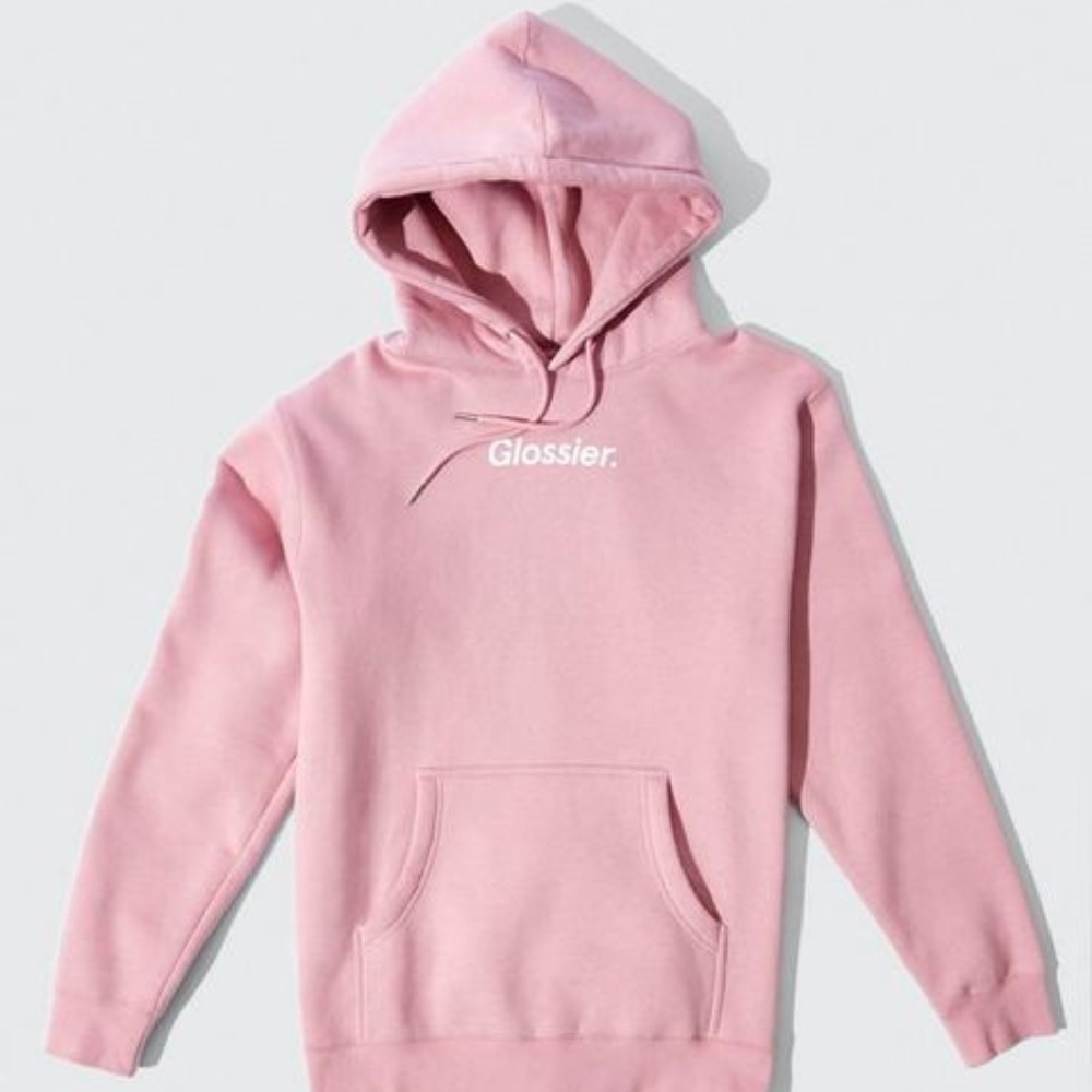 NEW Glossier GLOSSIWEAR HOODIE SIZE XS
